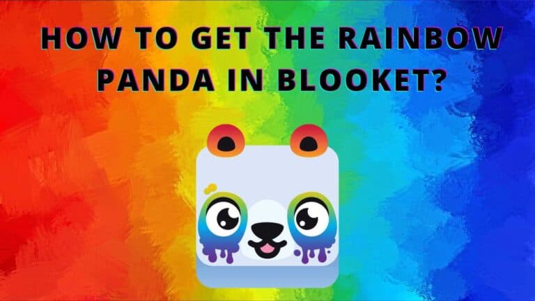 How to Get The Rainbow Panda in Blooket